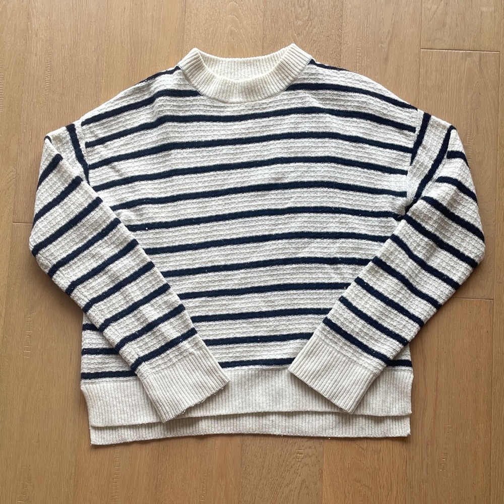 Uniqlo x Comptoir des Cotonniers Woool striped sweater